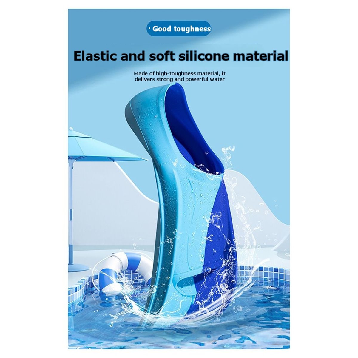 Swim Fins - [MEGAL SALE] Sirip Renang Silikon Ukuran