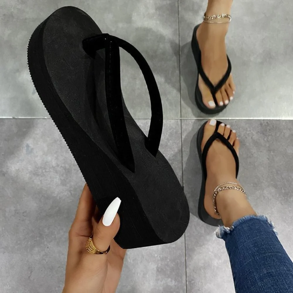 Water Shoes - Sandal Musim Panas Wanita, Sandal Wedges,