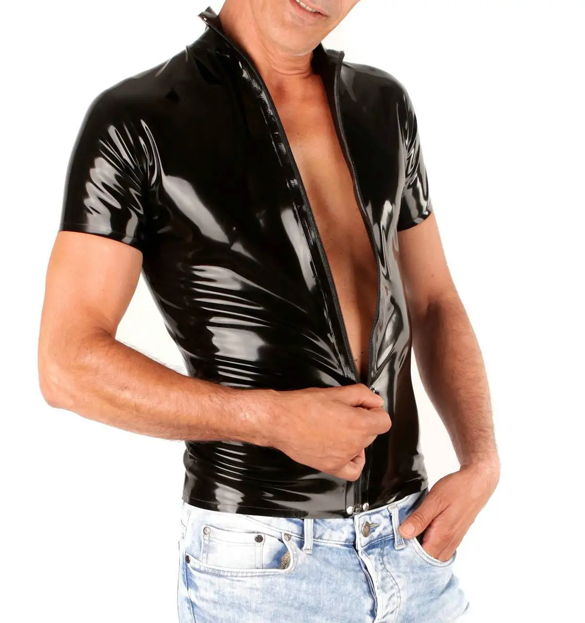 Wetsuit Men - Celana dalam pria seksi lateks, celana