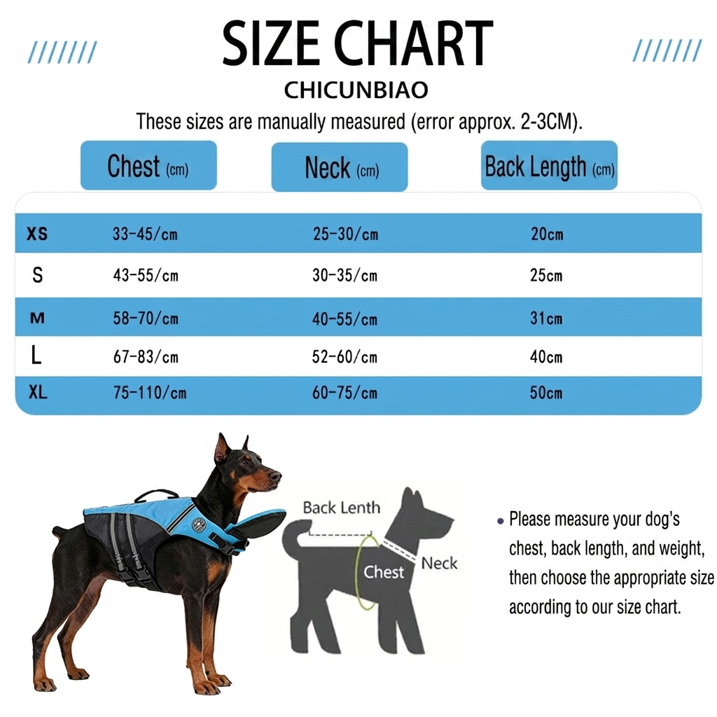 Rompi Pelampung Anjing Daya Ap - Life Jacket ulasan dan harga