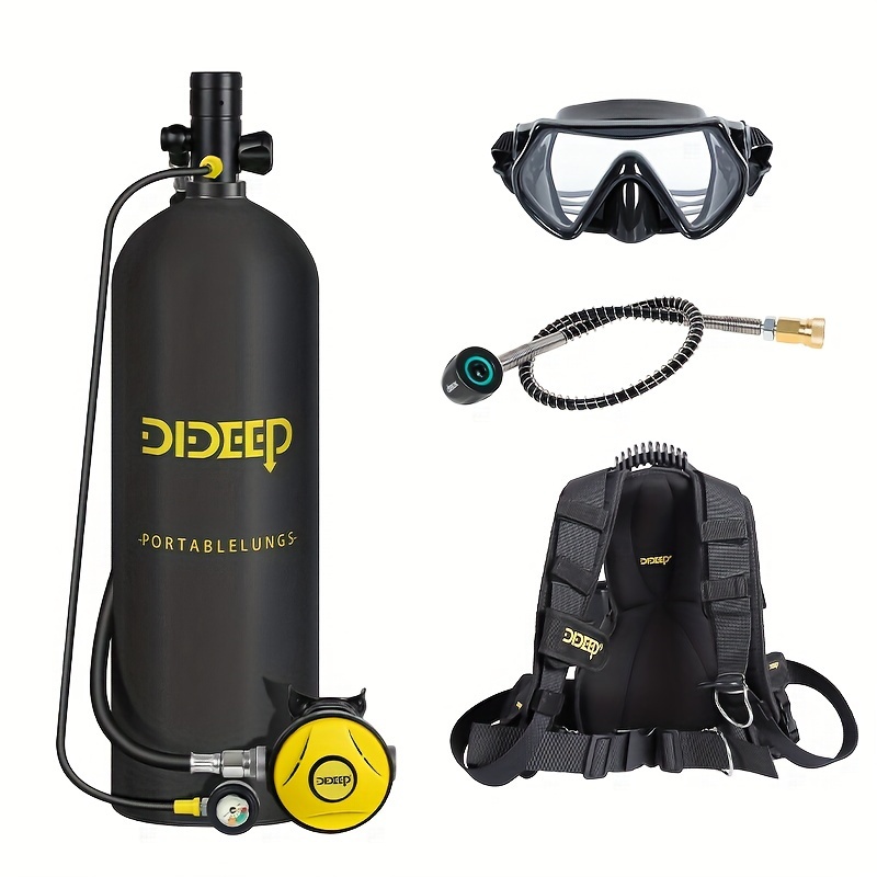 Set Tangki Selam Mini DIDEEP 4 - Snorkeling Gear ulasan dan harga