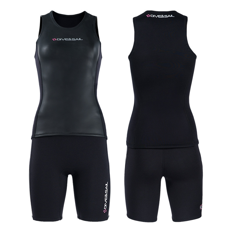 Rompi Wetsuit Kulit Neoprena 2 - Wetsuit Men ulasan dan harga