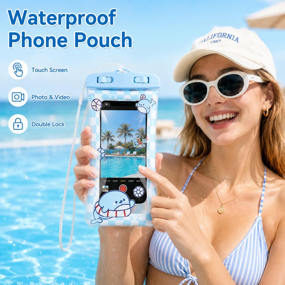 Casing Ponsel Tahan Air Beruan - Dry Bag Waterproof ulasan dan harga