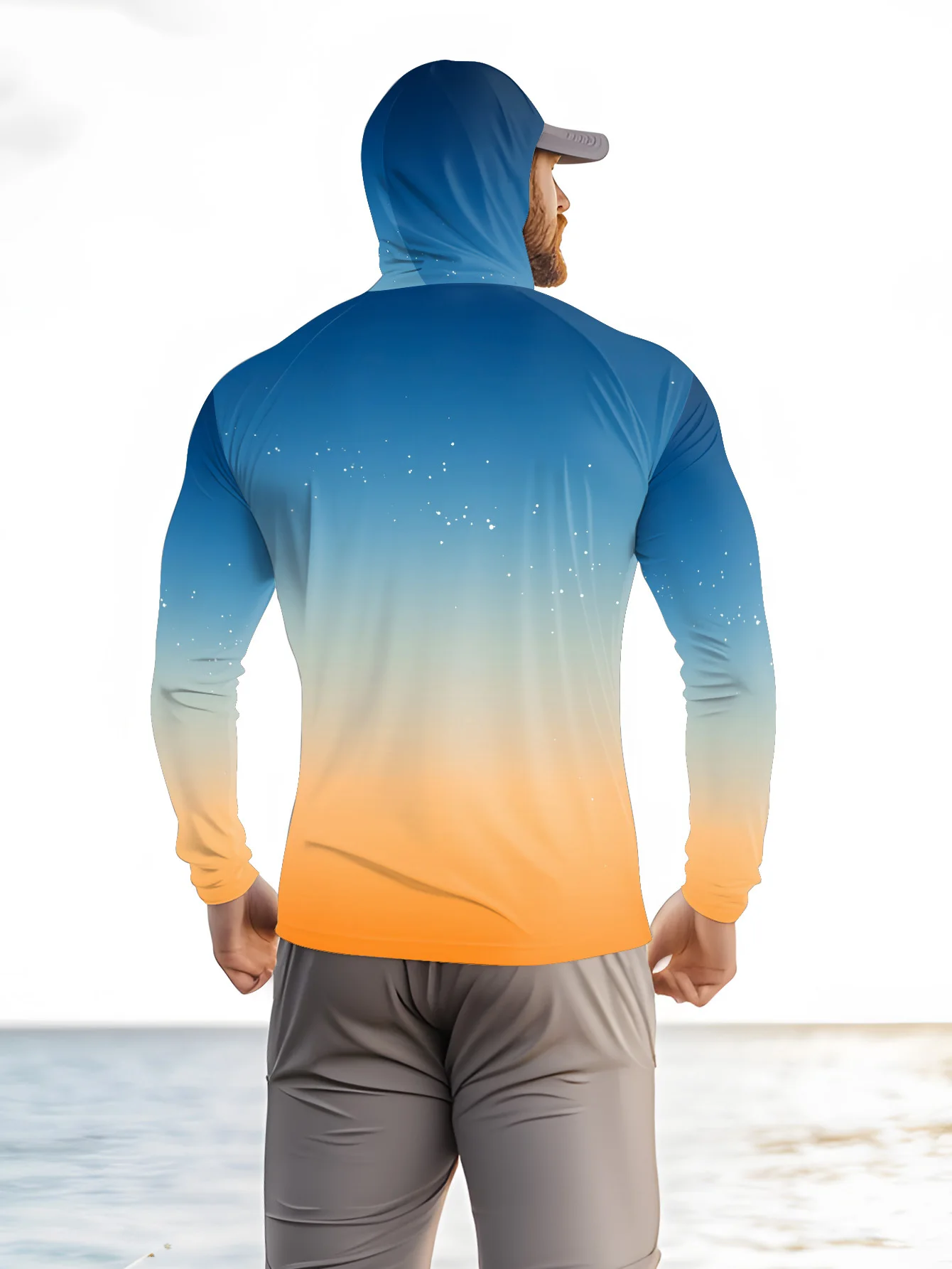 Kemeja Pancing Pria dengan Tud - Rash Guard ulasan dan harga
