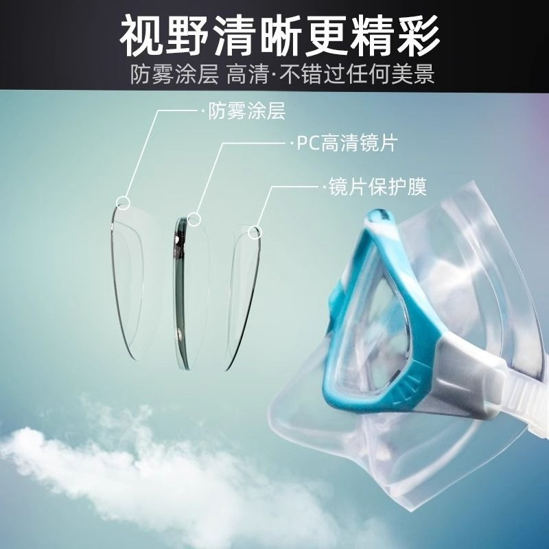 Masker Selam Bebas Profesional - Diving Mask ulasan dan harga